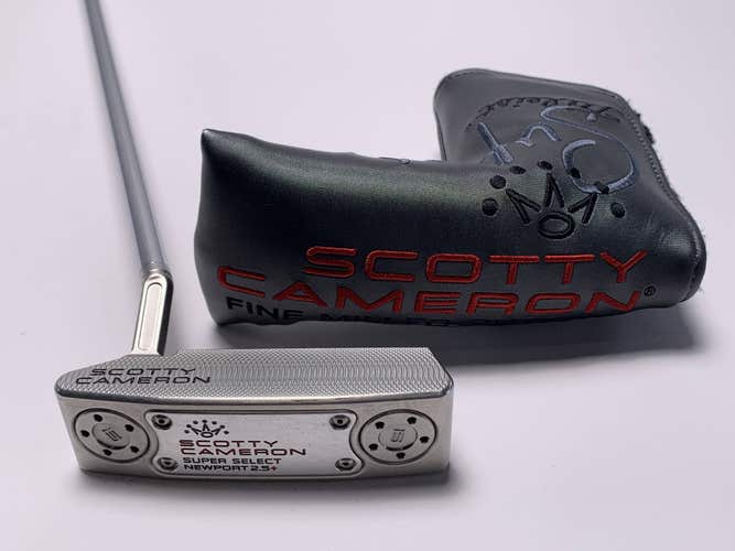 Scotty Cameron Super Select Newport 2.5 Plus Putter 34" Mens LH HC