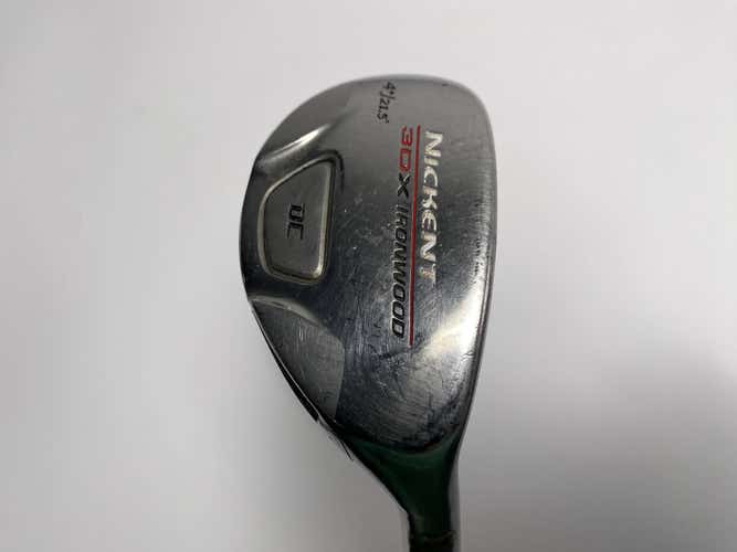 Nickent 3DX Ironwood DC 4 Hybrid 21.5* UST ProForce V2 Stiff Graphite Mens RH