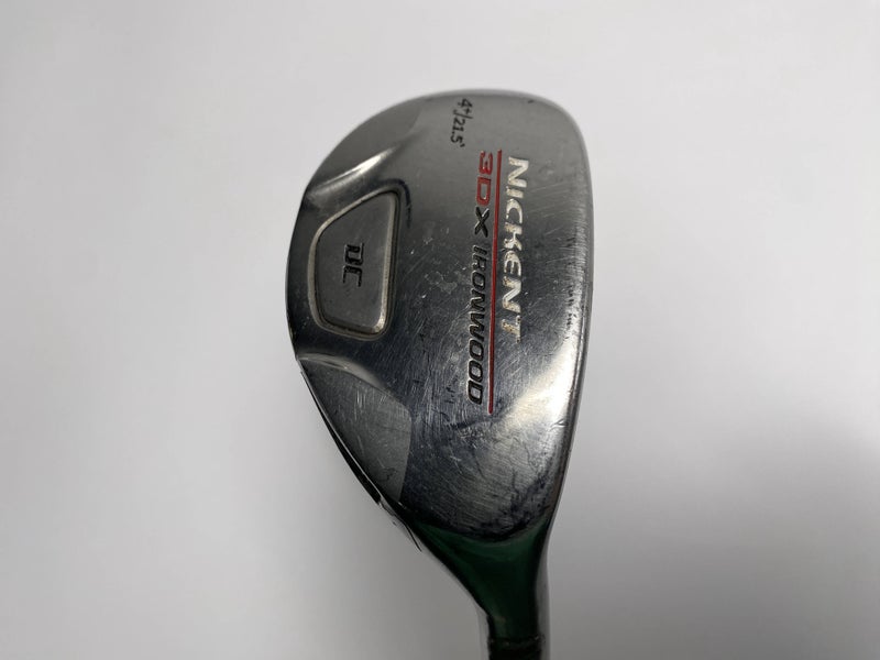 Nickent 3DX Ironwood DC 4 Hybrid 21.5* UST ProForce V2 Stiff Graphite Mens RH