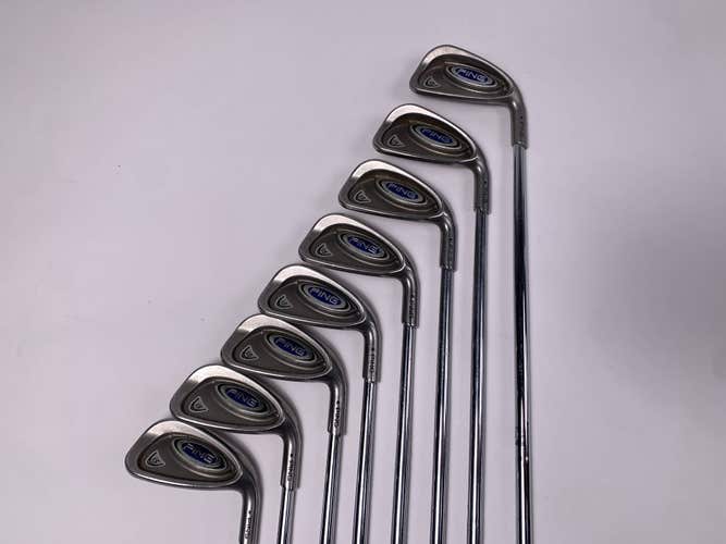 Ping i5 Iron Set 3-PW Blue Dot Regular Steel Mens RH