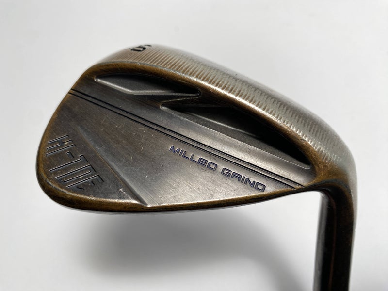 TaylorMade Milled Grind Hi-Toe 3 Copper Wedge 60* 10 KBS Hi-Rev 2.0 Wedge RH