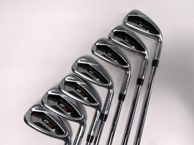 Ping G410 Iron Set 5-PW+GW Black Dot NS Pro Modus 3 Tour 105 Stiff Steel Mens RH