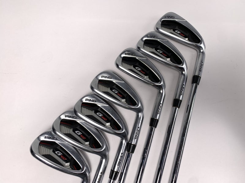 Ping G410 Iron Set 5-PW+GW Black Dot NS Pro Modus 3 Tour 105 Stiff Steel Mens RH