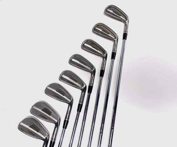 Titleist 735 CM Chrome Iron Set 3-PW True Temper Dynamic Gold S300 Stiff RH