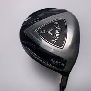 Callaway Razr X Black 3 Fairway Wood 15* 50g Ladies RH Undersize Grip