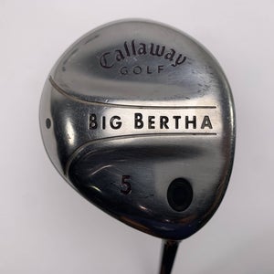 Callaway Big Bertha 2004 5 Fairway Wood 18* Gems 55 55g Ladies RH Oversize Grip