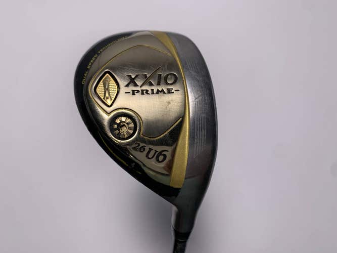 XXIO Prime 9 6 Hybrid 28* SP-900 Flex 3212 46g Regular RH Midsize Grip
