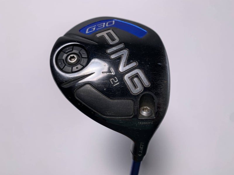 Ping G30 7 Fairway Wood 21* TFC 419 Soft Regular Senior Graphite Womens RH