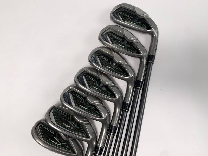 TaylorMade RocketBallz Iron Set 6-PW+GW+LW 65g Regular Graphite Mens RH