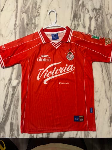 Deportivo Toluca 99/00 Home Red Jersey