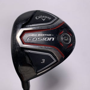 Callaway Big Bertha Fusion 2016 3 Fairway Wood 15* Recoil ES 450 F2 Senior LH