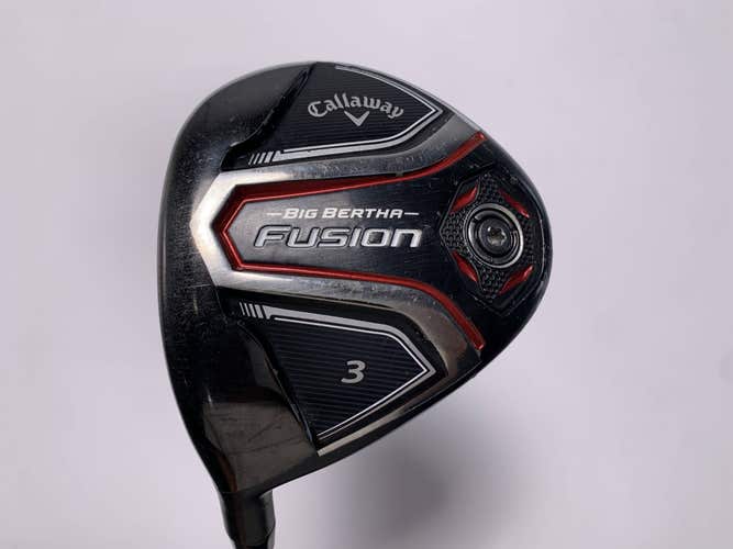Callaway Big Bertha Fusion 2016 3 Fairway Wood 15* Recoil ES 450 F2 Senior LH
