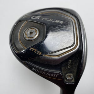 Wilson FG Tour M3 3 Fairway Wood 15* Aldila RIP Phenom 65g Stiff RH