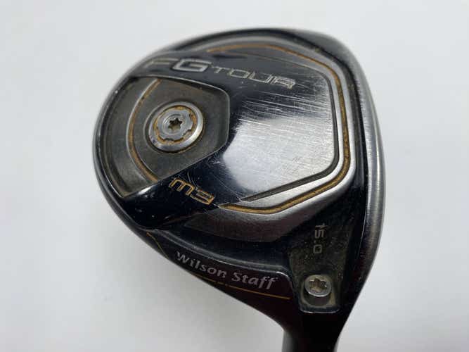 Wilson FG Tour M3 3 Fairway Wood 15* Aldila RIP Phenom 65g Stiff RH