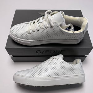 G/Fore Ladies Perf Disruptor Golf Shoes White Women's SZ 6.5 (G4LF20EF12)