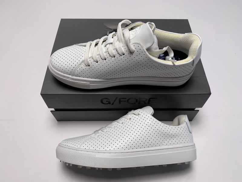 G/Fore Ladies Perf Disruptor Golf Shoes White Women's SZ 6.5 (G4LF20EF12)