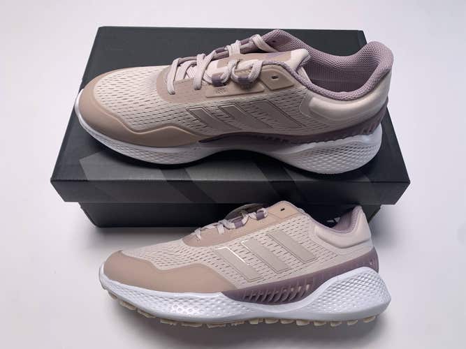 Adidas Summervent 24 Golf Shoes Beige Pink Women's SZ 9 (IG3262)