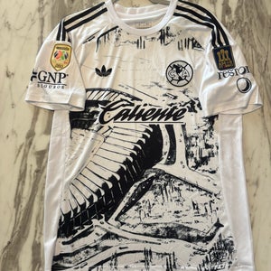 Club America Pre Match 25/26 Jersey with Patches