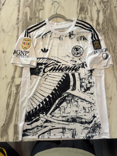 Club America Pre Match 25/26 Jersey with Patches