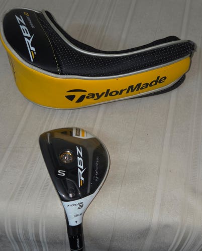 Taylormade Rbz Stage 2 Tour 18.5° 3 Fairway Wood Stiff Left Hand with HC New.