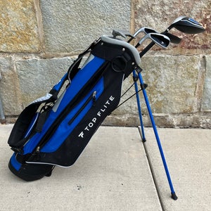 Junior Top Flite Junior Clubs | Left Hand Regular Flex | (Height 46" - 52"/Ages 5-8)