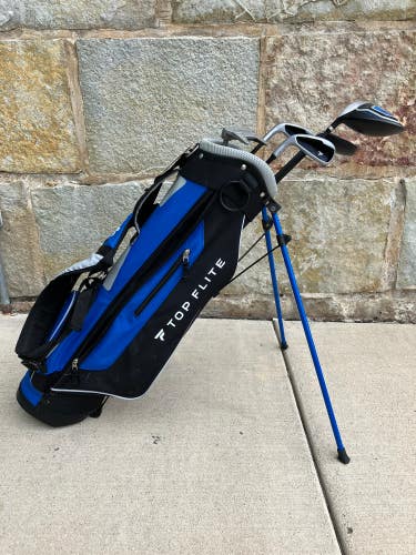 Junior Top Flite Junior Clubs (Full Set) Left Hand Regular Flex (Used)