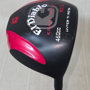 KRANK EL DIABLO 10.5° 460cc Driver, RH, 45.5", iDrive Tour 4.5 Graphite Shaft