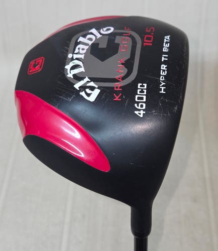 KRANK EL DIABLO 10.5° 460cc Driver, RH, 45.5", iDrive Tour 4.5 Graphite Shaft