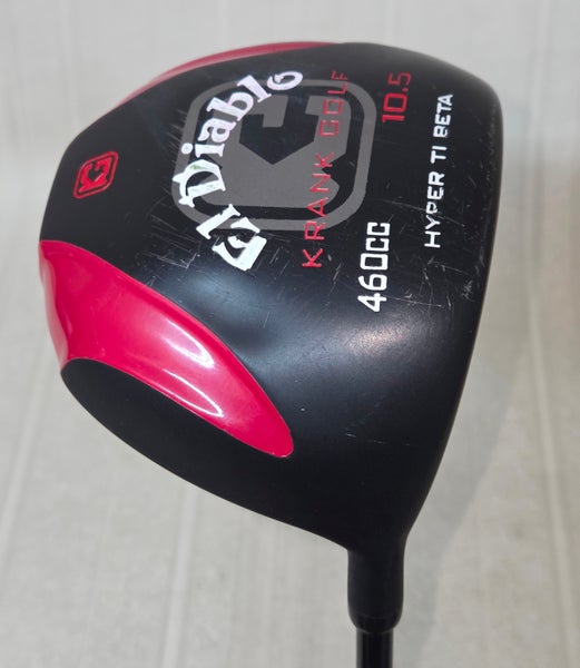 KRANK EL DIABLO 10.5° 460cc Driver, RH, 45.5", iDrive Tour 4.5 Graphite Shaft