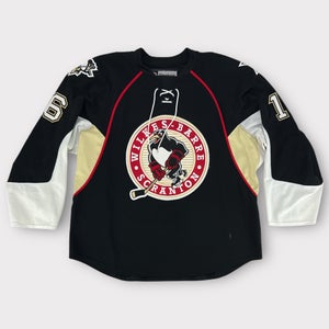 Pro Stock Game Used Wilkes-Barre/Scranton Penguins Preseason Away Jersey Marcantuoni