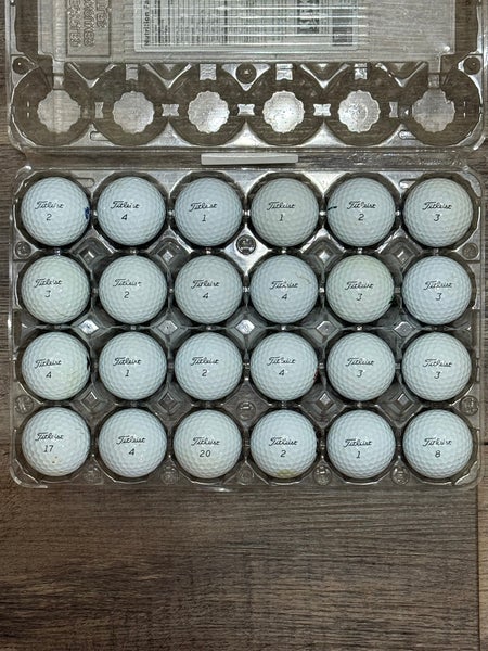 24 Titleist Pro V1 Golf Balls - 4A Near-Mint Condition