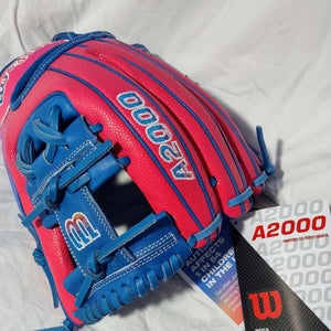 NEW Wilson A2000 11.5" RHT 'Autism Speaks' Superskin 1786 Model Pink/Blue 2025 Baseball Glove