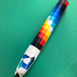 White 2023 DeMarini Prism+ Composite Bat (-10) Composite 23 oz 33" (Used)