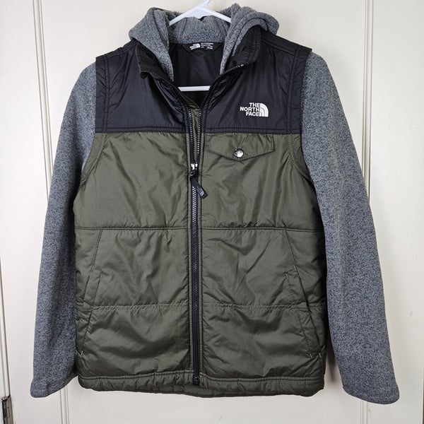 The North Face Boys Gordon Lyons Hoodie Varsity Vest Jacket Size: L 14-16