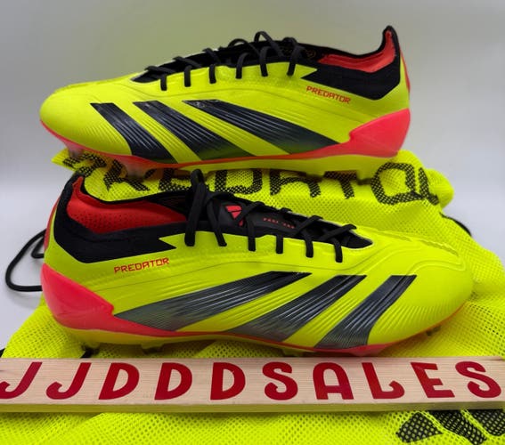 Adidas Predator Elite FG Soccer Cleats Energy Citrus Pack IF5441 Men’s Sz 7.5 NEW