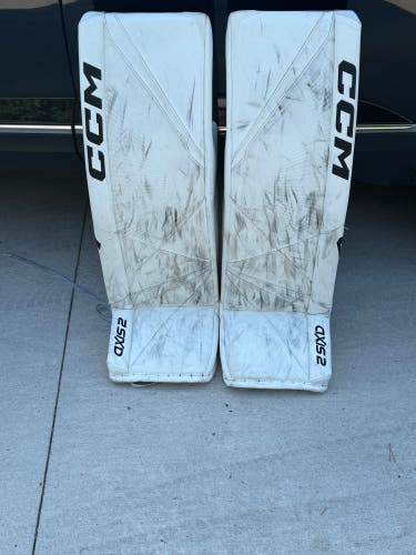 35" CCM Axis 2 Pro Goalie Leg Pads (Used)