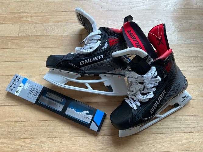 Bauer Vapor X5 Pro Hockey Skates Regular Width 8.5 (Like New)