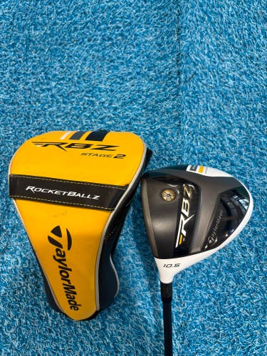 TaylorMade RocketBallz Stage 2 Bonded Driver 10.5 Loft | Fujikura Rocketfuel R-Flex Shaft (Used)