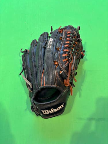 Black Wilson A2K D33 RH Pitcher's Baseball Glove 11.75"