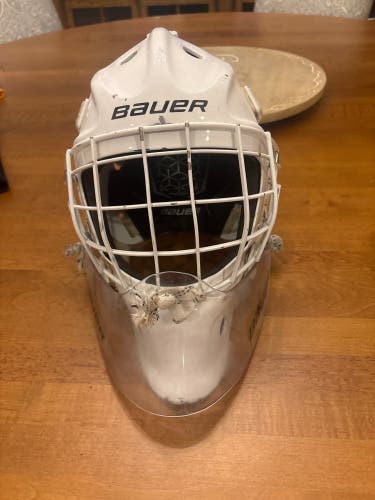 Junior Bauer NME Goalie Mask (Used)