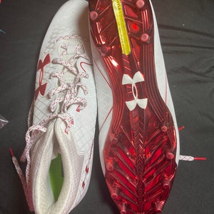 Free Shipping! Men's UA Nitro Mid Top Molded Cleats (New) (Out of Box)