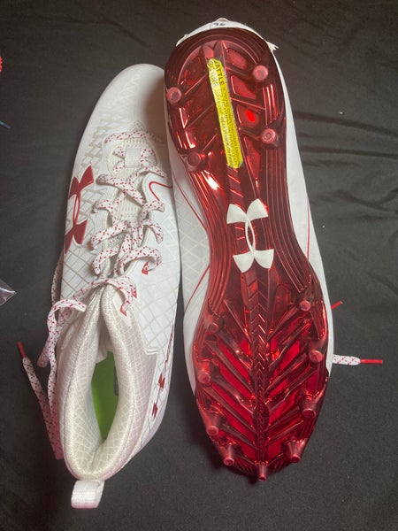 Free Shipping! Men's UA Nitro Mid Top Molded Cleats (New) (Out of Box)