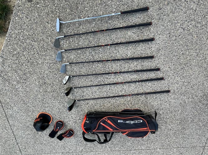 Junior Cobra King Jr Left Hand Clubs (Full Set) Junior 7 Pieces (Used)