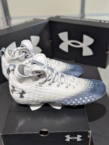 Under Armour Low Top Spotlight Clone MC Molded Football Cleats Men's Size M 11.0 (New)