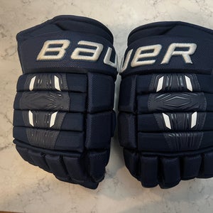 Bauer Pro Series Gloves 14" - Navy