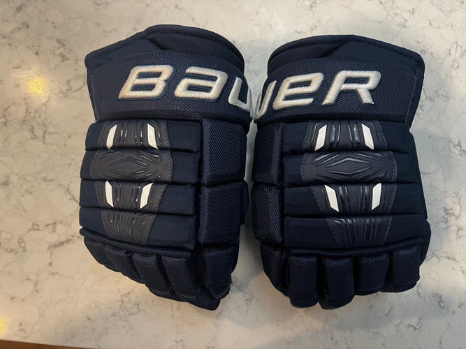Bauer Pro Series Gloves 14" - Navy