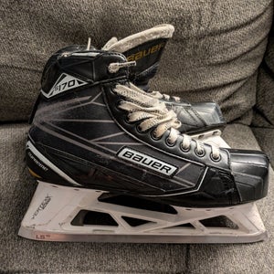 Bauer Supreme S170 Hockey Goalie Skates 10 (Used)