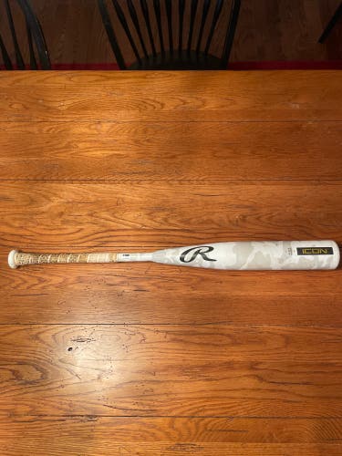 2025 Rawlings Icon Composite USSSA Certified Bat (-8) 22 oz 30" (Used)