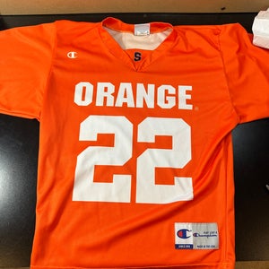 Youth Large Casey Powell Syracuse Lacrosse jersey champion