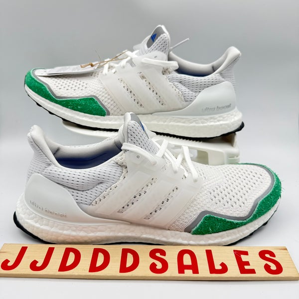 Adidas UltraBoost 1.0 DNA Cloud White Green Toe GY9134 Men’s Sz 11.5 NwT
